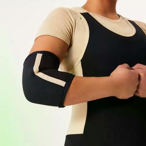 Custom Logo Neoprene Anti-Slip <b>Gym</b> <b>Elbow</b> Sleeve Protector Elastic Arm Protectors with Slip-Resistant Feature - Product Image 2
