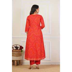 Cotton Embroidered <b>Chikankari</b> <b>Kurta</b> Set 3-Piece Indian Pakistani Style Salwar Kameez Reyon Silk Fabric Heavy Party Wear Suit - Product Image 2