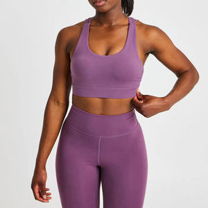 Ensemble de compression pour femmes dernier cri Ensemble de yoga respirant et doux avec couleur et taille personnalisées - Product Image 3