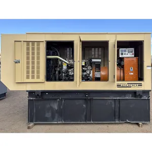 Groupe électrogène diesel industriel triphasé d'occasion 180 kW 120/208 V, groupe de secours commercial fermé - Product Image 3