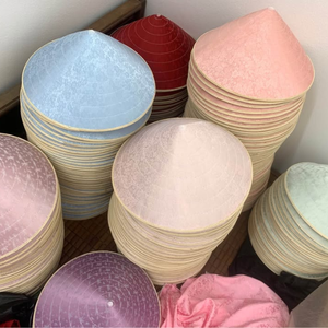 Chapeau conique vietnamien naturel | Fait à la main écologique - Product Image 2