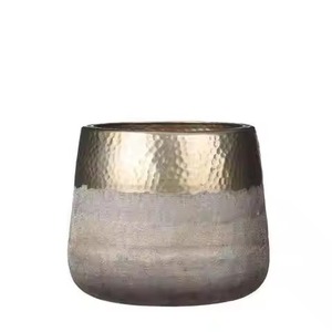 Color Dorado, la mayoría de las ventas, decoración de jardín, maceta clásica única, accesorios para exteriores, maceta para flores, maceta al precio más bajo - Product Image 1