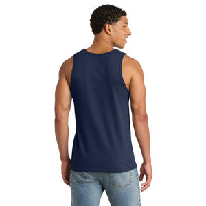 Camiseta sin Mangas de Secado Rápido con Cuello Redondo para Hombre, Ropa Deportiva para Fitness y Gimnasio, Chaleco de Entrenamiento Transpirable y Cómodo, Poliéster/Algodón - Product Image 5