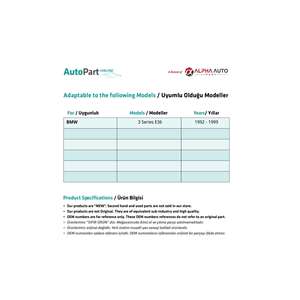 Kit de réparation de toit ouvrant pour BMW Série 3 E36-droite gauche - Product Image 2