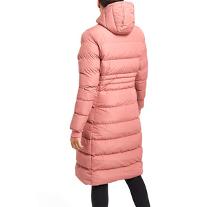 Haute qualité grande taille coupe-vent longues vestes bouffantes/hiver mode femmes longue personnalisée respirant bouffant varsité veste - Product Image 2