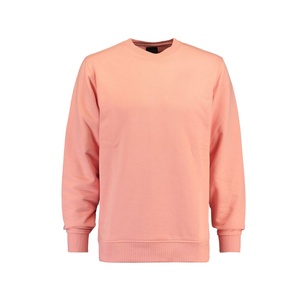 Venta al por mayor 100% algodón Sudadera de cuello redondo personalizado bordado de gran tamaño pulóver Unisex con capucha de lana en blanco para los hombres - Product Image 4