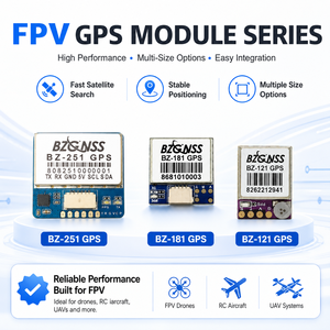 BZ 121 251 181 โมดูลเข็มทิศ GPS โมดูลข้อมูลการบินแบบสองโปรโตคอลสำหรับโดรน FPV RC - Product Image 2
