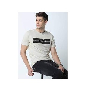 Camiseta 2023ใหม่ Spandex ผู้ชายเสื้อยืด Slim Fit ยาวโค้ง Hem กล้ามเนื้อ Slim 100% Cotton T เสื้อผู้ชาย Vintage พิมพ์3D Am - Product Image 5
