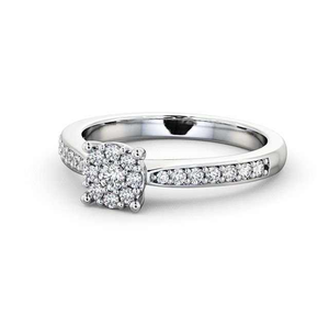 Nouvelle Arrivée Bague de Fiançailles en Diamant de Laboratoire Véritable sur Mesure, Bijou de Mode au Design Antique, Bague Éternité pour Femme - Product Image 1