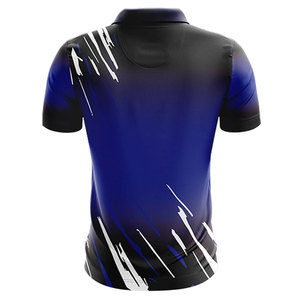 T-shirt à manches courtes d'été pour hommes-Mode d'affaires décontractée-Chemise POLO brodée à revers-Chemise respirante pour hommes - Product Image 3