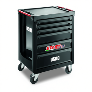 Gabinete con Ruedas Usag con 6 Cajones (Vacío) - Categoría de Productos: Gabinetes para Herramientas - Product Image 2