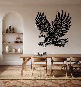 Arte de Pared de Metal Negro con Forma de Caballo, Escultura de Hierro Hecha a Mano, Decoración Elegante para Colgar en la Pared de la Sala de Estar, Dormitorio u Oficina - Product Image 3