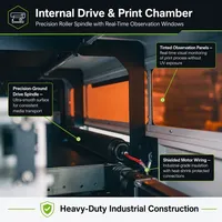 Máquina de Impresión Digital de Inyección de Tinta de Una Sola Pasada para Bolsas de Papel Kraft, Cajas de Correo, Cajas de Pizza, Impresora de Cartón Ecológica de Envío Rápido
