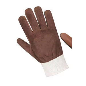 Precio al por mayor personalizado nuevo último diseño piel de cabra guantes de conductor de cuero antideslizante anti-impacto guantes de trabajo de seguridad - Product Image 6