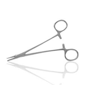 Mayo Hegar Manual Metal 14cm Soporte de aguja FORCEPS SUTURE Instrumento quirúrgico de acero inoxidable - Product Image 1