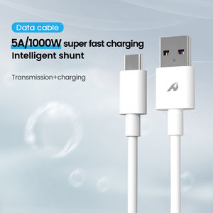 Cable USB A a Tipo-C Capacidad de 100W Cable de carga rápida Función de cargador de teléfono 6A 3A 2A Cargador multifunción para transferencia de datos - Product Image 4