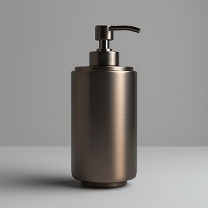 Distributeur de savon liquide durable et écologique avec construction en acier inoxydable et en marbre, design moderne et luxueux pour une utilisation continue - Product Image 2