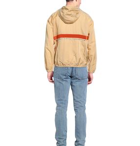 Custom Over Size <b>Men</b> Nylon Zipper Windbreaker <b>Jacket</b> Solid Color <b>Summer</b> Wear Gym Fitness Breathable Hooded Windproof <b>Jacket</b> - Product Image 6