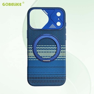 Coque de téléphone OEM ODM à anneau magnétique texture fibre de carbone pour iPhone 17 Air/<span class=keywords><strong>Pro</strong></span> Max/<span class=keywords><strong>Pro</strong></span>/Air - Product Image 2