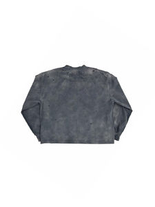 Sudaderas Personalizadas Casuales para Hombre, Estilo Holgado, Hombros Caídos, Algodón Grueso, Lavado Ácido, Desgastado, DTG, Ropa Urbana de Invierno - Product Image 3