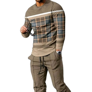 Conjunto Deportivo de Otoño para Hombre de Alto Rendimiento y Transpirable con Tecnología de Absorción de Sudor, 5 Piezas - Product Image 1