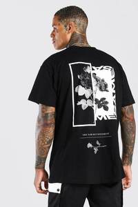 T-shirt à col rond noir classique pour hommes, col rond, écologique, en coton spandex, doux, confortable, décontracté, à la mode quotidienne, style minimal - Product Image 6