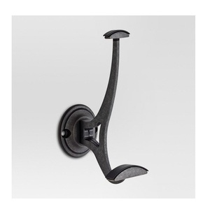 Modern Wall-Mounted Metal <strong>Key</strong> Holder <strong>Hooks</strong> with Textured Pattern Space Saving Clothing Organizer <strong>for</strong> <strong>Home</strong> Entryways and Offices - Product Image 4