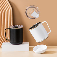 SD15 grande capacité tasse intelligente moderne contrôle de la température tasse électrique auto-chauffante en acier inoxydable pour cuisine à boire directe