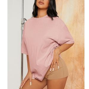 T-shirts surdimensionnés à demi-manches pour femmes Design personnalisé Crop avec décoration Tie Dye Plus Size Short Wholesale From BD Export - Product Image 5