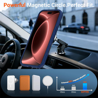 Coque givrée pour Xiaomi Redmi A7 Pro/A5/Note 15R/Poco C85/M8, effet magnétique, couleurs contrastées, toucher agréable, antichoc, antidérapante
