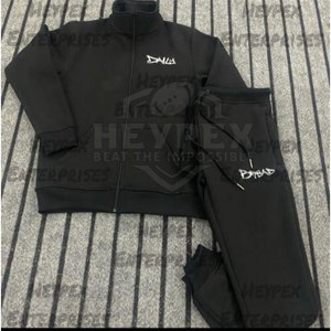 OEM 2024, chándal deportivo para hombre, ropa de entrenamiento de moda para correr, conjuntos de 2 piezas de talla grande para chándal estampado de invierno - Product Image 4