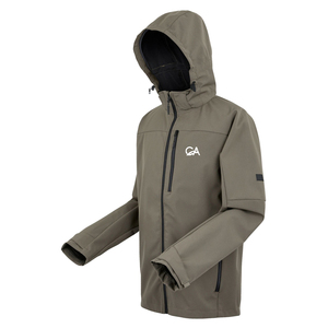 Chaquetas a prueba de viento de concha blanda para hombre, chaqueta impermeable con forro polar para hombre, abrigos cortavientos, Chaquetas deportivas para correr - Product Image 2