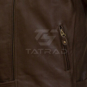 Genuine Leather Breathable Windproof Winter Men Motorbike Jacket Custom Made Best Price - Product Image 6
