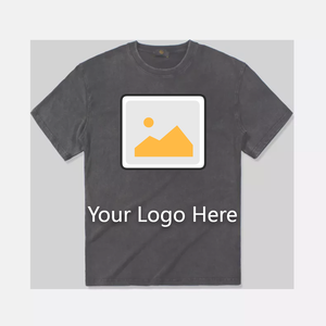 T-shirt court pour homme personnalisé par le fabricant 2023, épaules tombantes, poids lourd, 100% coton, logo personnalisé, écologique, surdimensionné, ample - Product Image 5