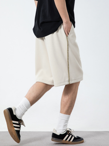 Short avec impression de logo personnalisé Can Short de fitness décontracté pour hommes Short d'entraînement de course à pied - Product Image 2