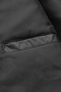 Blouson de baseball à manches longues, col montant, à capuche, uni, respirant, pour homme, avec logo personnalisé, style universitaire, pour l'automne - Product Image 4