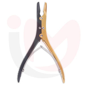 Rongeurs de hueso de doble articulación, instrumentos quirúrgicos ortopédicos para cirugía General de columna, fuente de alimentación Manual, Rongeur de doble acción - Product Image 1