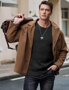 Sudadera de manga larga para hombre, tela cálida y acogedora, ropa de calle moderna, atractiva y cómoda - Product Image 6