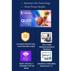 Televisor Inteligente QLED para Juegos de 85 Pulgadas con 4K Ultra HD, 144Hz, HDR, Wi-Fi, Paquete de Streaming por Cable - Product Image 6