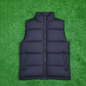 Gilet matelassé pour homme, gilets d'hiver rembourrés, légers, réversibles, col montant, veste sans manches personnalisée, vêtements d'extérieur - Product Image 5