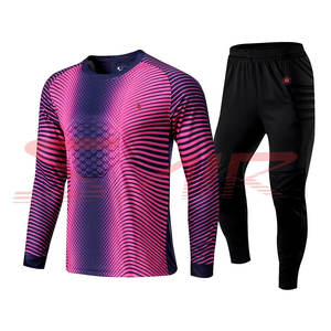 2024 adulte football gardien maillot hommes gardien de but uniformes à manches longues costumes personnalisé sublimé gardien de but uniformes - Product Image 1