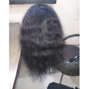 Best Hair 2022 Natural Wavy Raw Material From India For Wigs