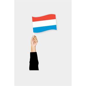 Bandera para Educación y Viajes - Luxemburgo, Portátil - Product Image 1