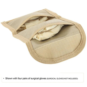 Gants chirurgicaux tactiques respirants en polyester avec pochette Molle et fermeture auto-agrippante pour la randonnée et le trekking en extérieur - Product Image 6