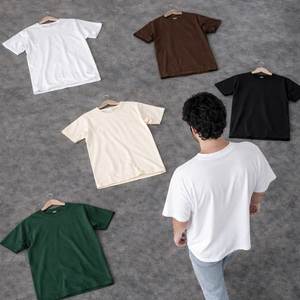 T-shirts 100% coton de haute qualité pour tous, sans commande minimum requise, services d'impression et de broderie personnalisés disponibles - Product Image 6
