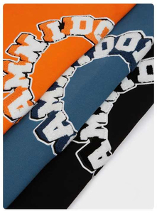 แจ็คเก็ตแขนยาวสไตล์เลตเตอร์แมนสำหรับผู้ชาย, เสื้อแจ็คเก็ตผ้าวูลสไตล์สตรีทไฮสตรีทการปักลาย - Product Image 5