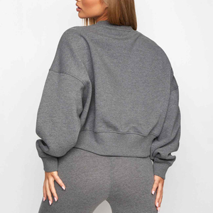 Nueva venta al por mayor de cuello redondo sudadera hombres y mujeres sudaderas de algodón de poliéster de alta calidad - Product Image 3