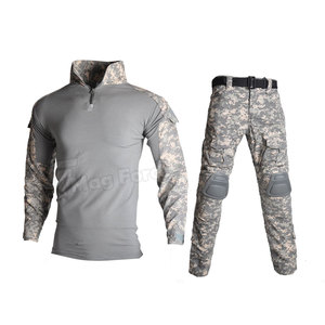 Factory Direct Sales High Quality Breathable <b>Camouflage</b> Printed Polyester/Cotton Customizable Uniform Set for Men Outdoor - Product Image 1