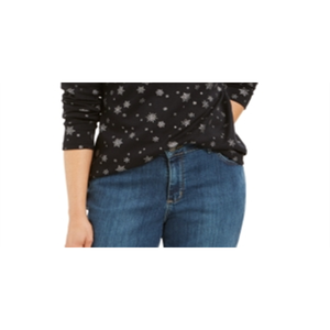 เสื้อคอเต่าลำลองสำหรับผู้หญิง Karen Scott รุ่น Snowy Glory สีดำ ไซส์ Petite L - Product Image 3