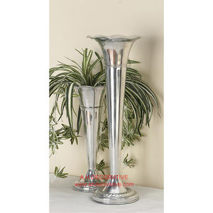 Florero de aluminio de diseño moderno para decoración de bodas, centro de mesa de diseño elegante, florero decorativo para sala de estar - Product Image 5